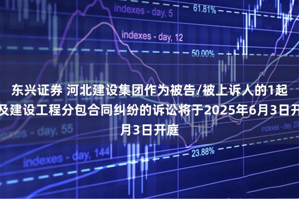 东兴证券 河北建设集团作为被告/被上诉人的1起涉及建设工程分包合同纠纷的诉讼将于2025年6月3日开庭