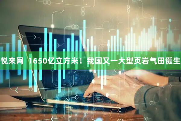 悦来网  1650亿立方米！我国又一大型页岩气田诞生